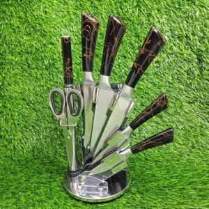 চায়না চাকু সেট কালো কালার