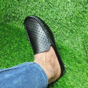 অরিজিনাল চামড়া হাফ লোফার কালো কালার B-131