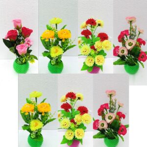 আর্টিফিশিয়াল ফুল সেট (৭ পিস)