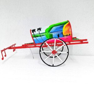 মেটালের গরুর গাড়ি শো পিস