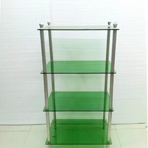 পাতা কালার হোম ডেকর গ্লাস র‌্যাক